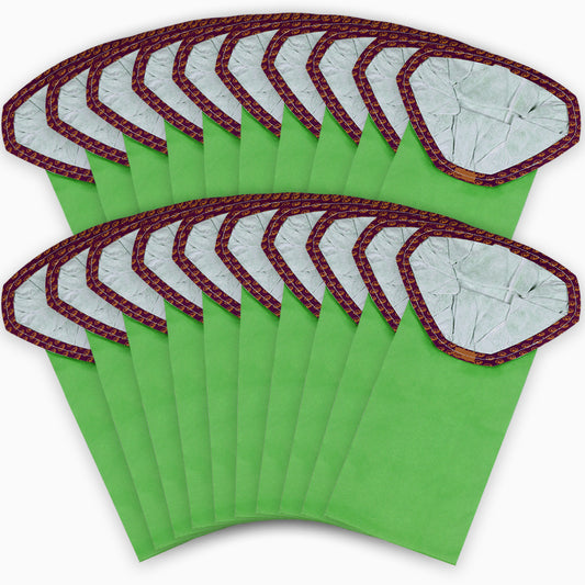 20 Pack 107313 Vacuum Bags Replacement Compatible with ProTeam 10 Quart Backpack Vacuum Cleaner, Fit for Models Coach Pro 10, GoFit 10, #107313 Open Triangular Collar